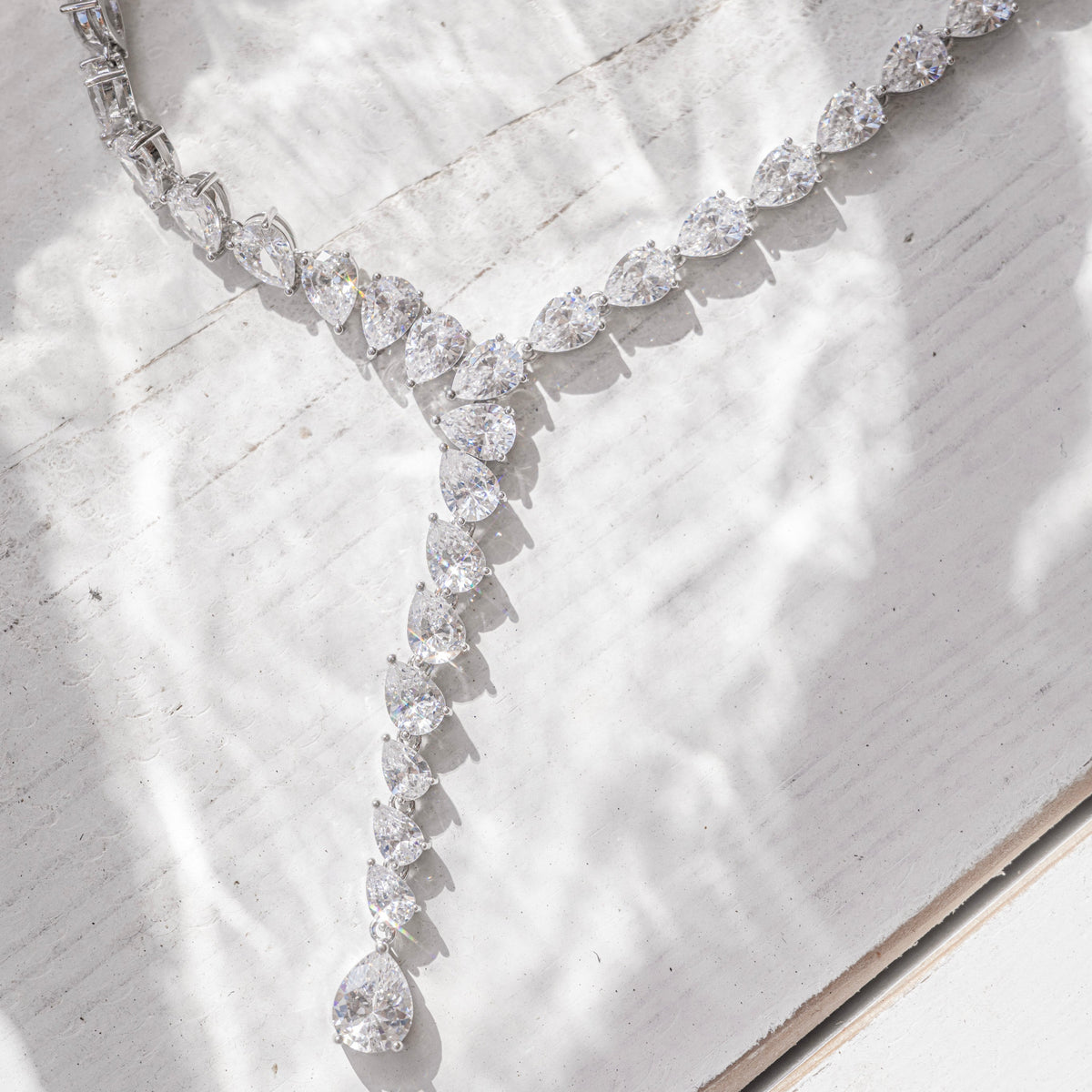 Aura Pear Drop Necklace