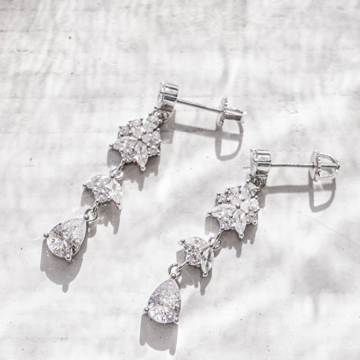 Sposa Petal Cascade Earrings