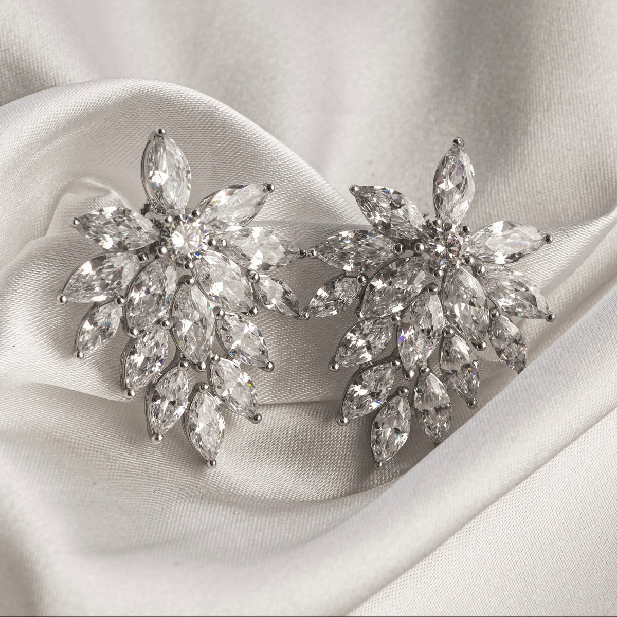 Flare Wing Stud Earrings