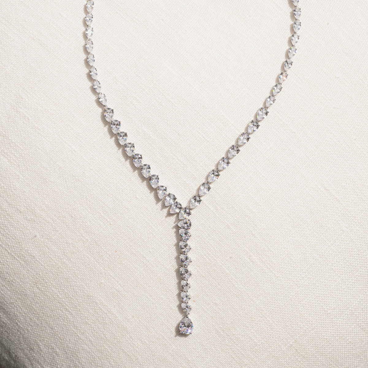 Aura Pear Drop Necklace