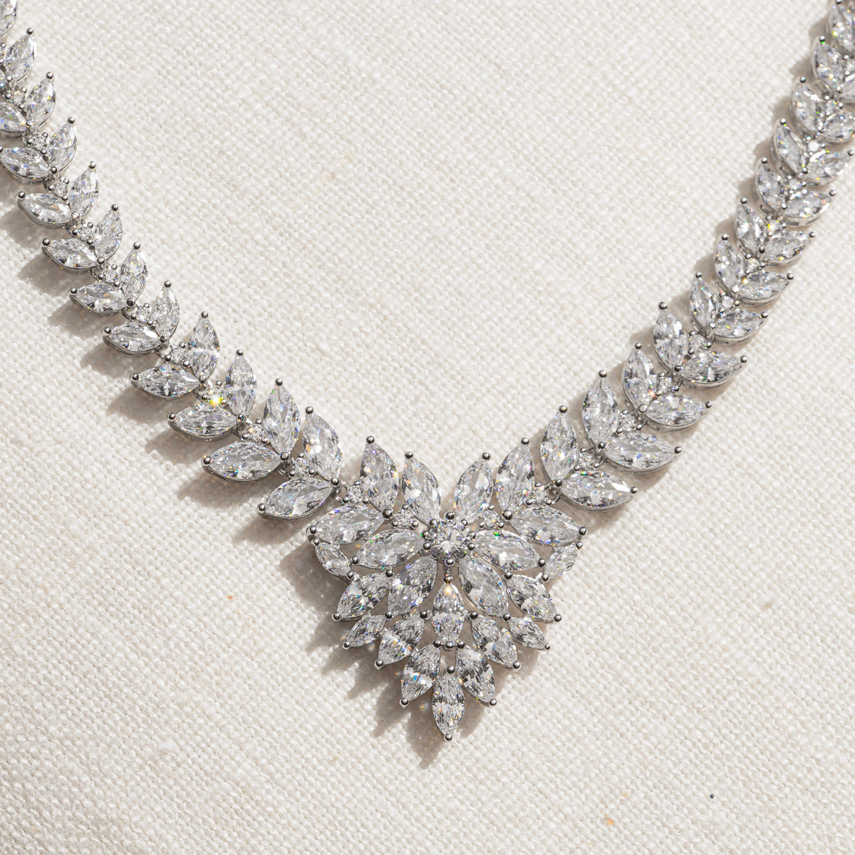 Flare "V" Necklace