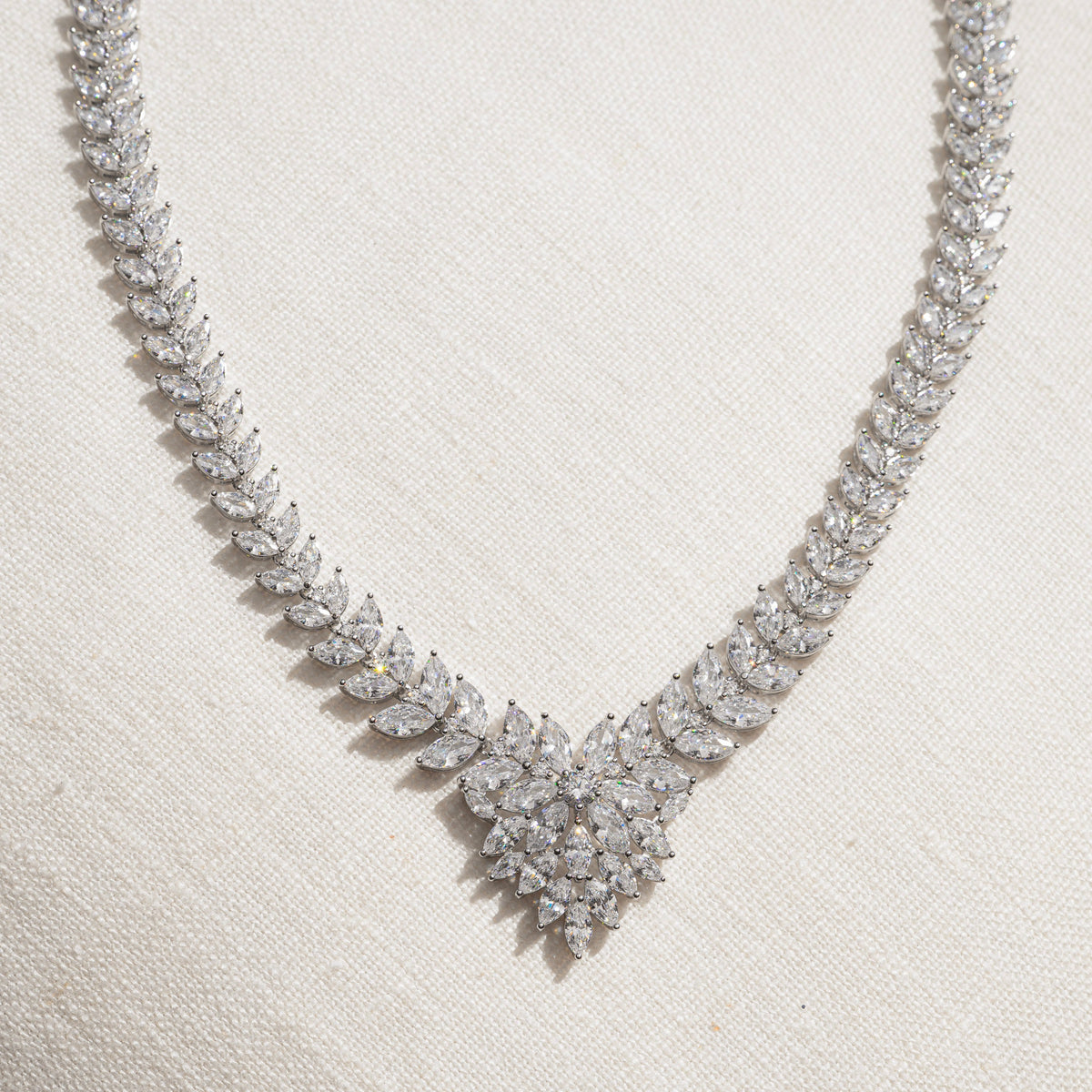 Flare "V" Necklace