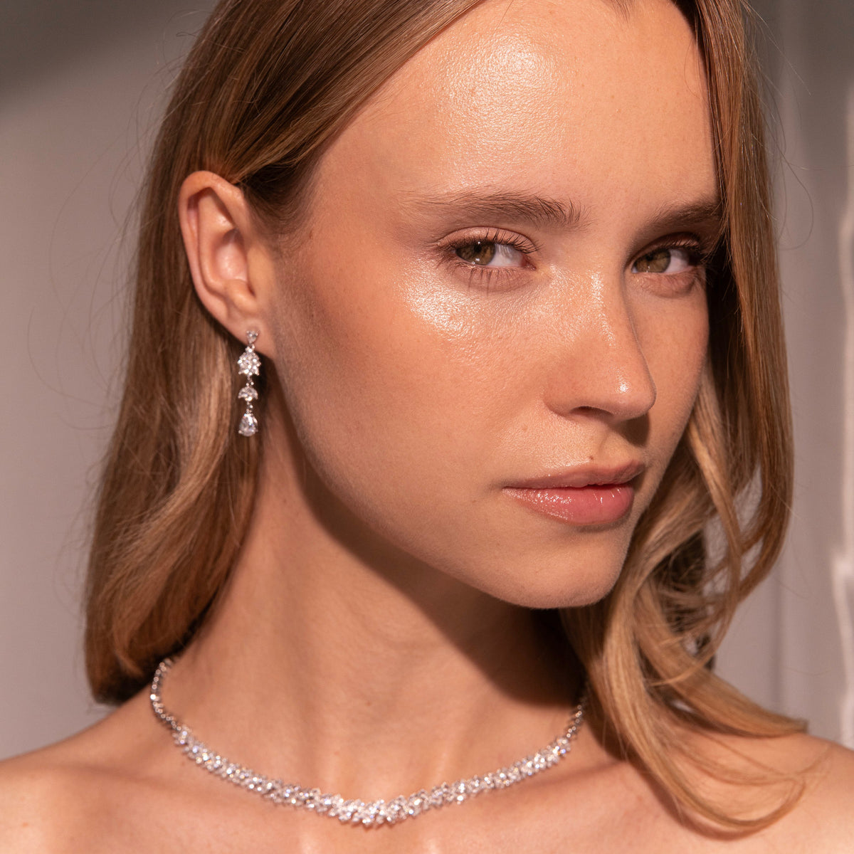 Sposa Petal Cascade Earrings