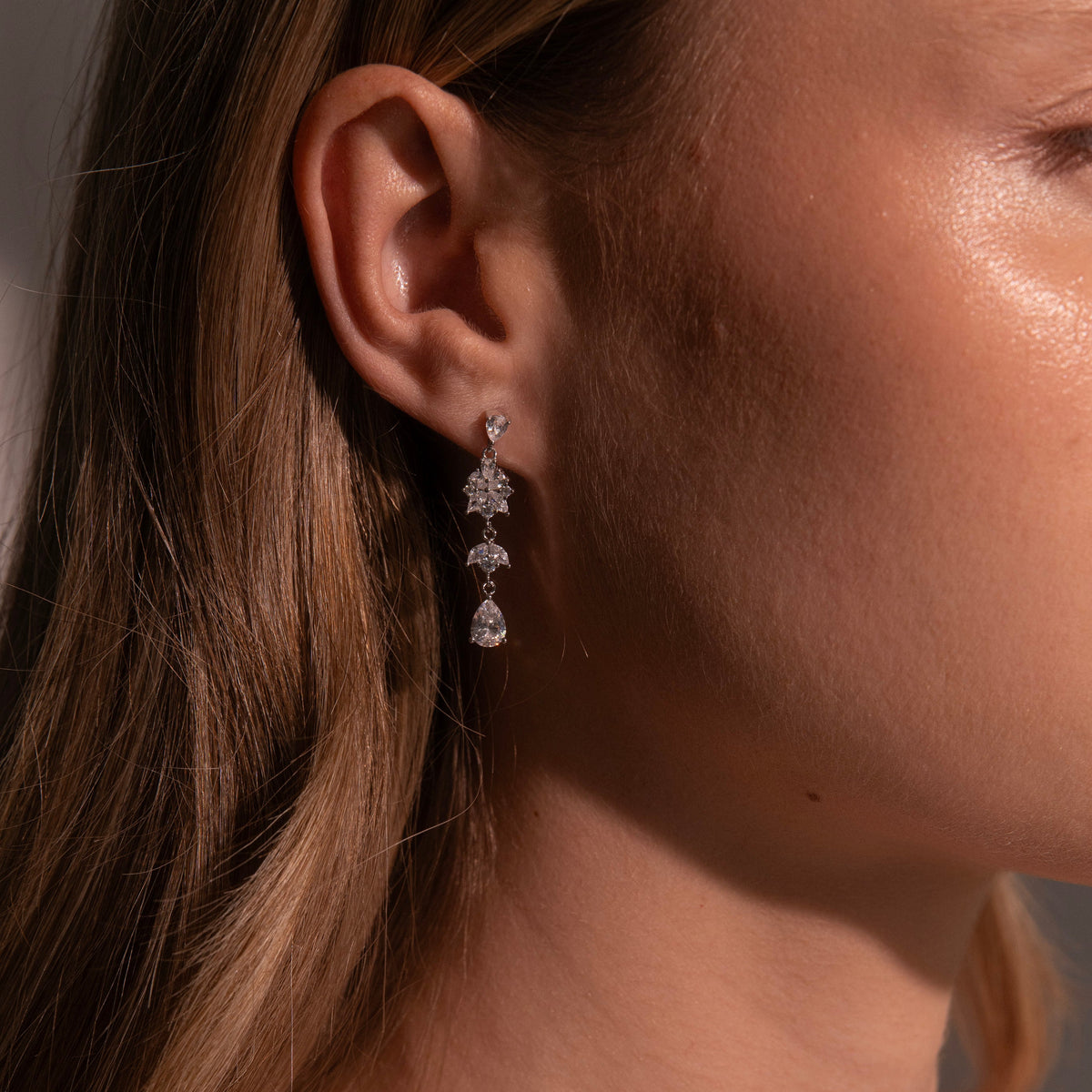 Sposa Petal Cascade Earrings