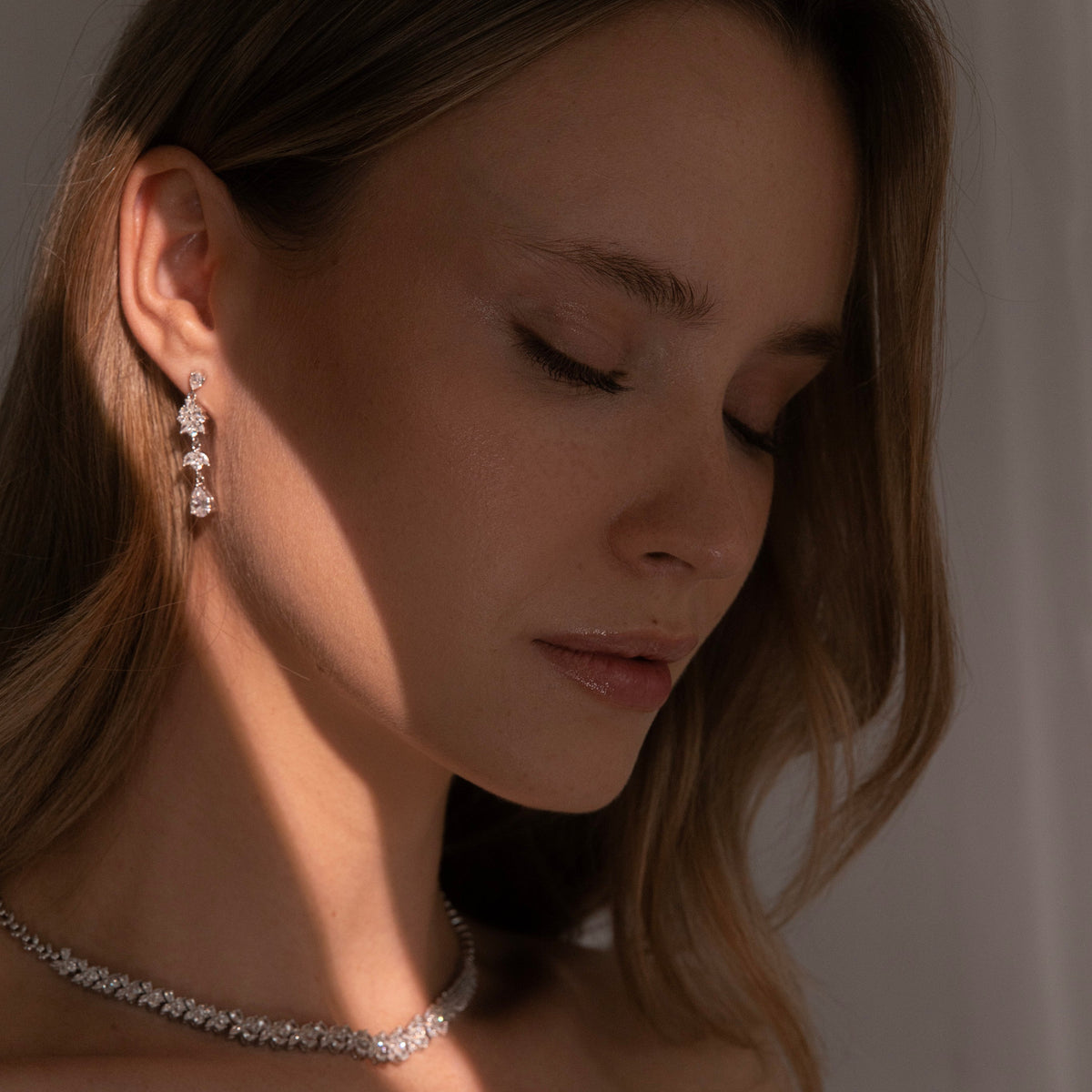 Sposa Petal Cascade Earrings