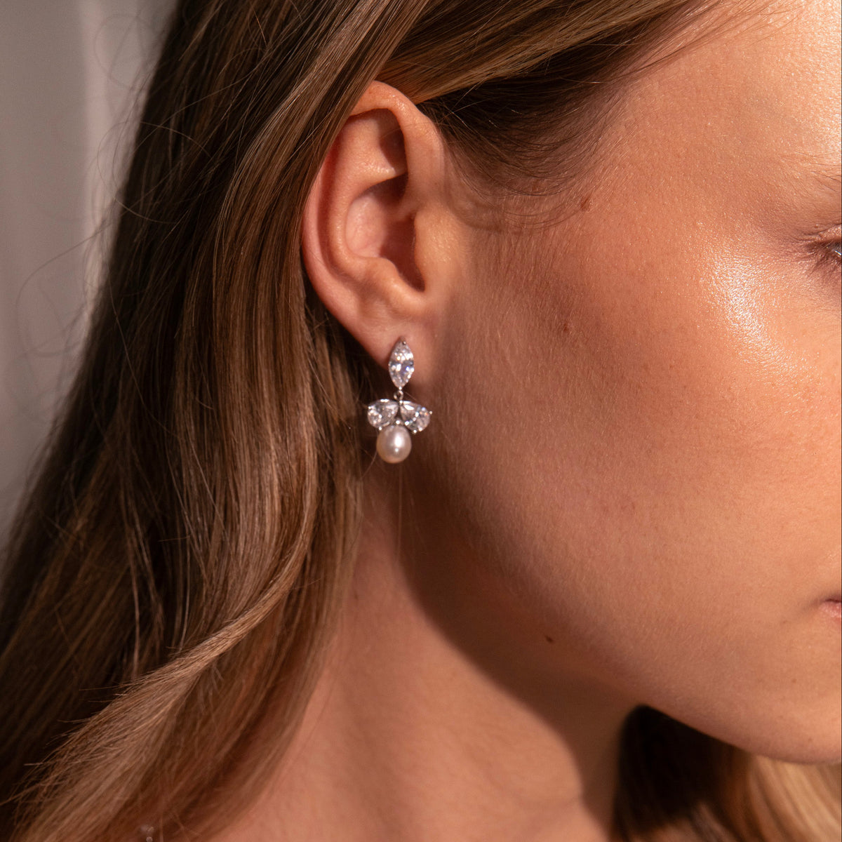 Grâce Bloom Drop Earrings