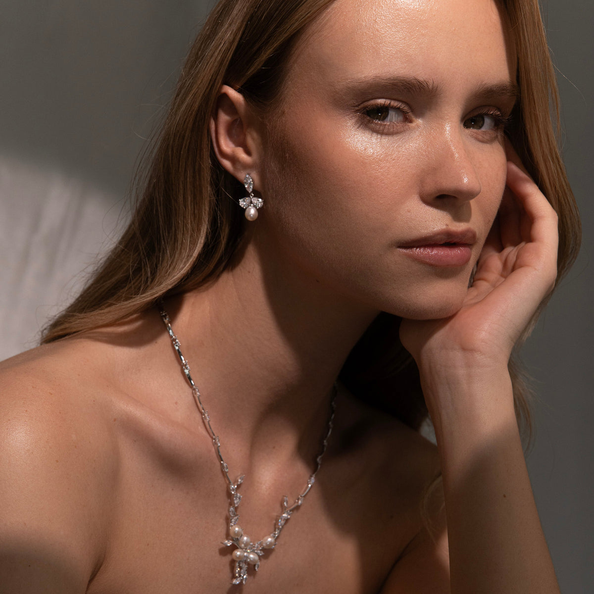 Grâce Bloom Drop Earrings