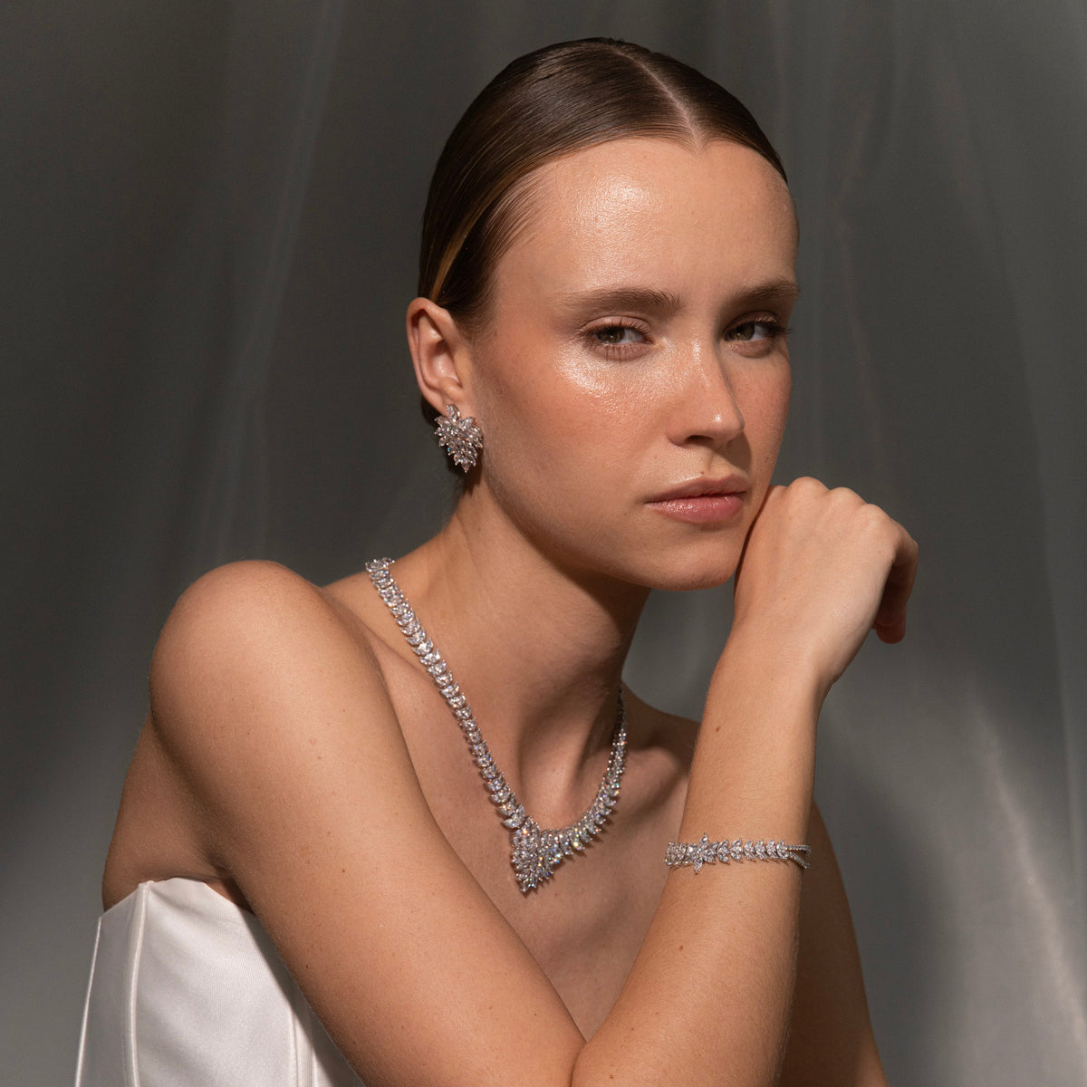 Flare "V" Necklace