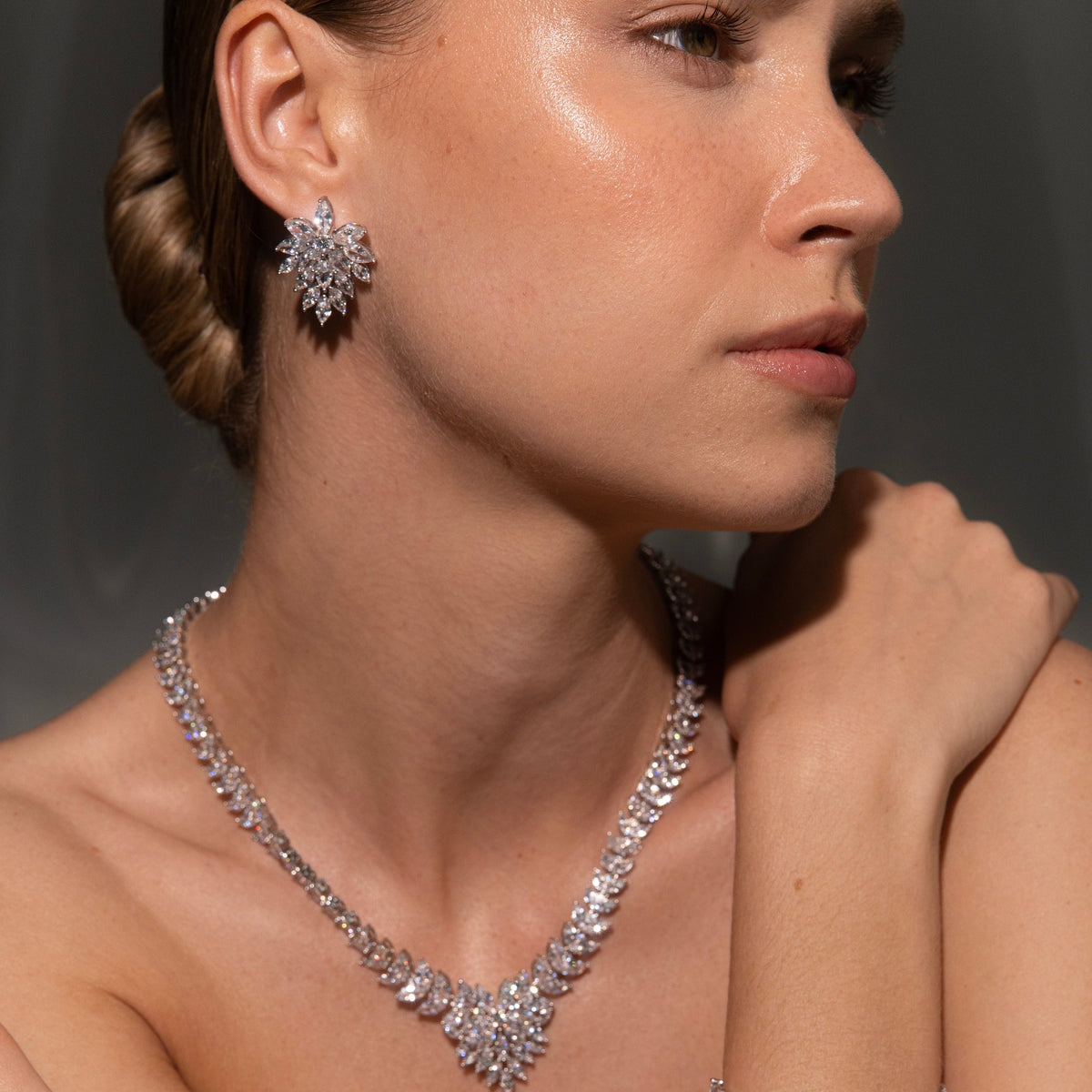 Flare Wing Stud Earrings