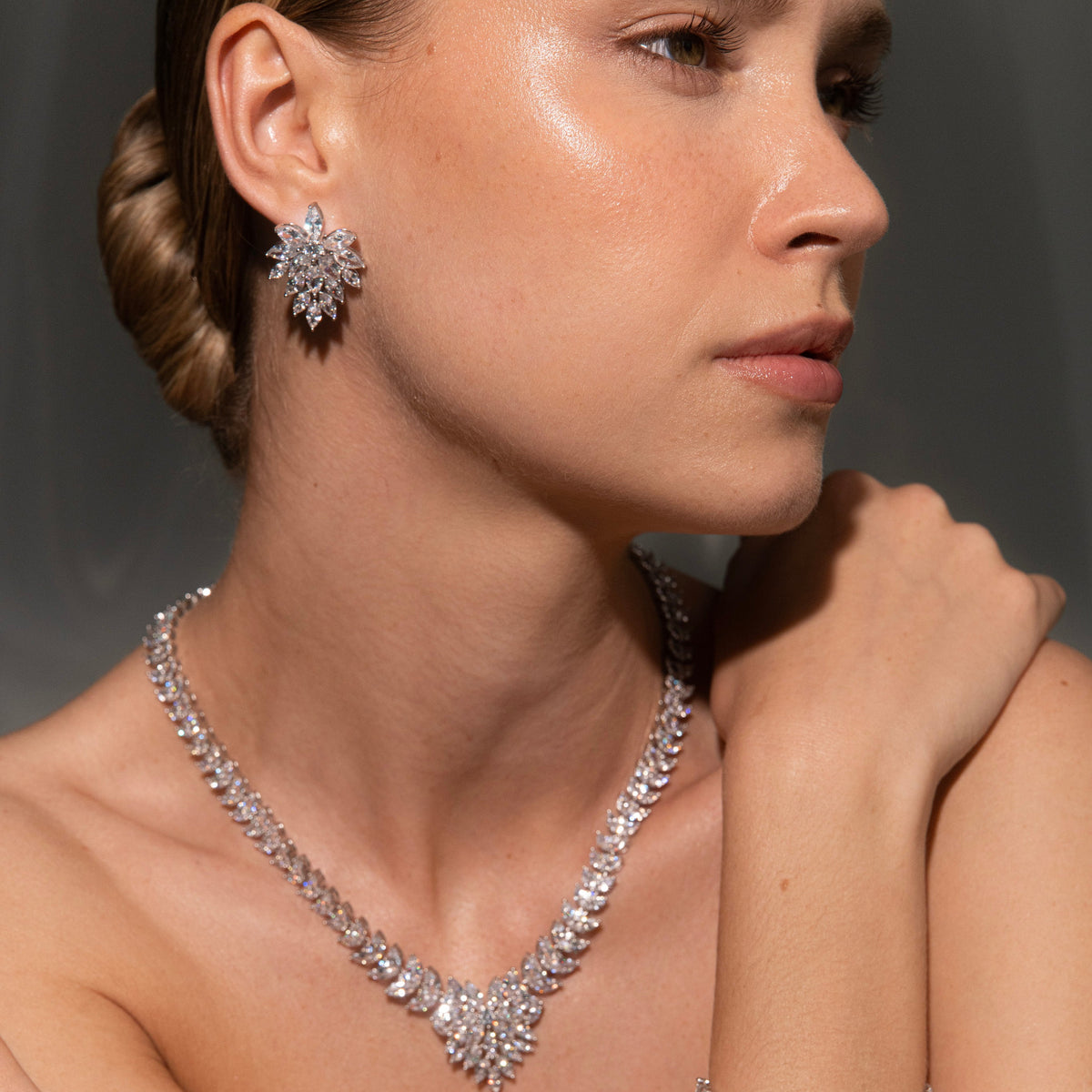 Flare Wing Stud Earrings