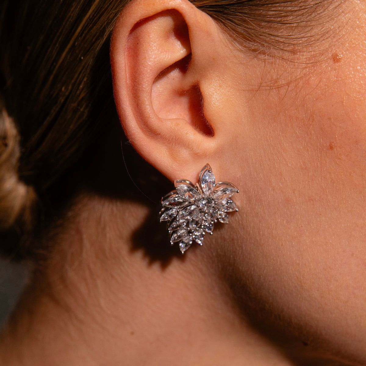 Flare Wing Stud Earrings