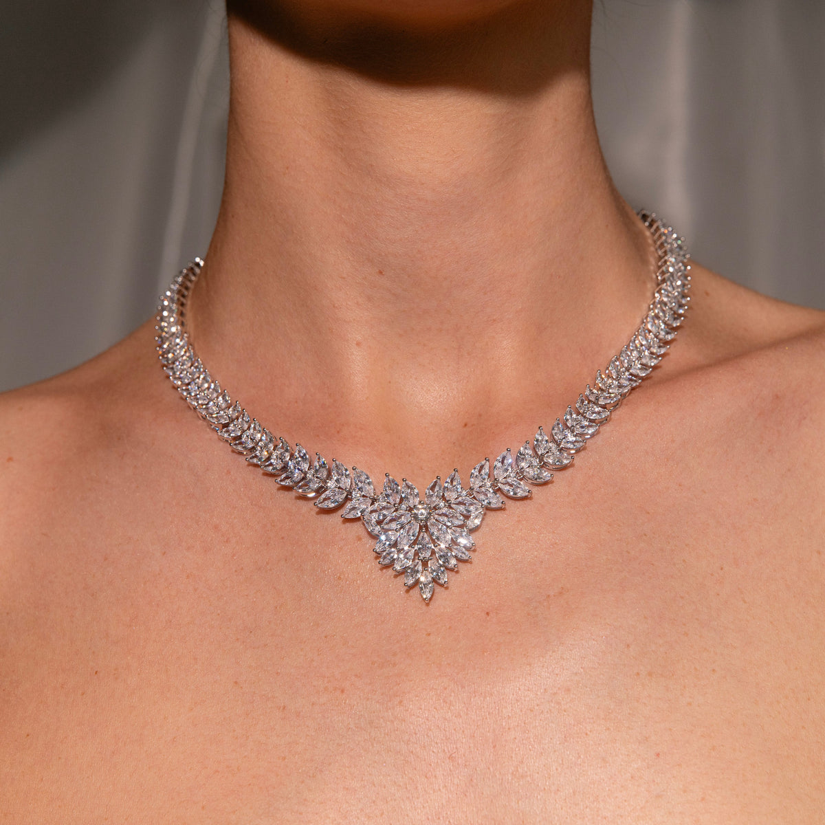 Flare "V" Necklace