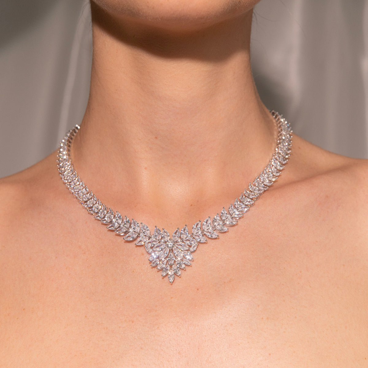 Flare "V" Necklace